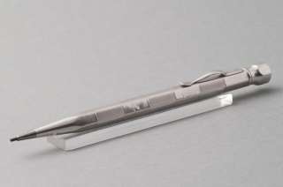 Very beautiful vintage silver 900 mechanical pencil, square design
