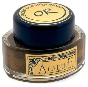   Pearl Red Calligraphy Ink by Aladine