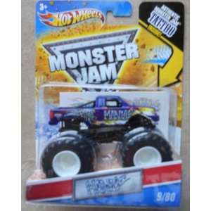   Monster Jam #9/80 MANIAC 164 Scale Collectible Truck with Monster Jam