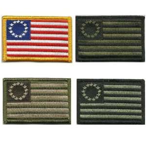  2x3 Betsy Ross Tactical Patches Arts, Crafts & Sewing