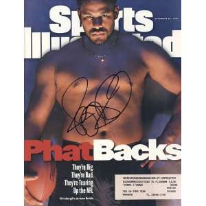  Jerome Bettis Autographed Sports Illustrated Magazine 