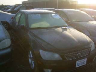 2001 LEXUS IS300 FOR PARTS NOTFOR SALE. IF YOU NEED PARTS OF THIS 