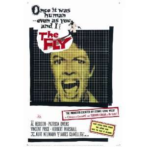  The Fly (1958) 27 x 40 Movie Poster Style A