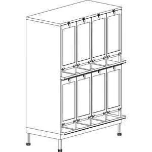   NO4   Dispenser Storage Cabinet, Bandy   Model 98000 554   Each