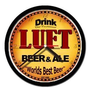  LUFT beer and ale cerveza wall clock 