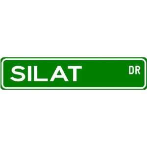  Silat Street Sign ~ Martial Arts Gift ~ Aluminum Sports 