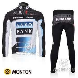   thermal fleece long sleeve cycling jersey suit c114
