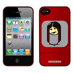  Smiley World Goth on AT&T iPhone 4 Case by Coveroo  