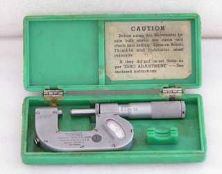 Federal 0   1 Micrometer Model No. 200P 1  