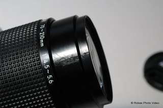 Nikon 70 210mm f4.5 5.6 zoom Nikkor lens AI S rated C  