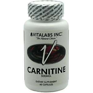  Vitalabs Carnitine, 60 capsules (Amino Acids) Health 
