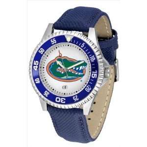 Sun Time Mens Florida Gators UF Watch with nylon/leather strap   Men 