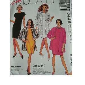   MCCALLS CUT TO FIT PETITE ABLE PATTERN 6446 Arts, Crafts & Sewing