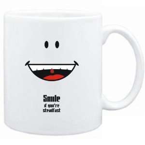  Mug White  Smile if youre steadfast  Adjetives Sports 