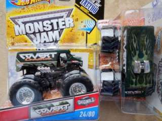 2011 HOT WHEELS Monster Jam #24 Covert Crasher 164 truck from R case 