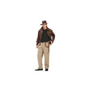 Indiana Jones   Deluxe Indiana Adult Costume Whether you are fleeing 
