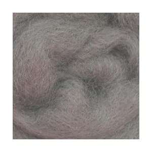 Wool Roving 12 .22 Ounce Smoke Grey