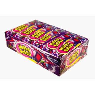 Hubba Bubba Max Grape Berry Gum 18 Packs  Grocery 