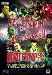 Quatermass Trilogy 1950s NEW PAL Series 3 DVD Set  
