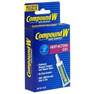  Compound W Wart Remover, Maximum Strength, Fast Acting Gel 