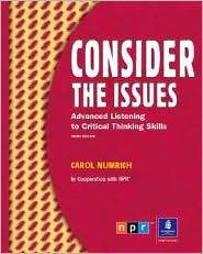 Consider The Issues, (0131115936), Carol Numrich, Textbooks   Barnes 