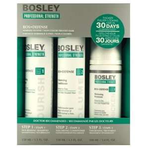  Bosley Defense Starter Pack For Non Color Treated Hair 