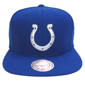 Indianapolis Colts Mitchell & Ness Logo Retro Snapback Cap 