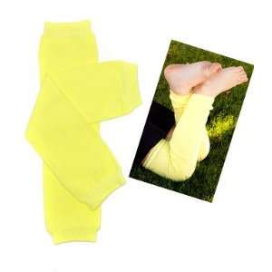    #80 Yellow baby leg warmers for boy or girl by My Little Legs Baby