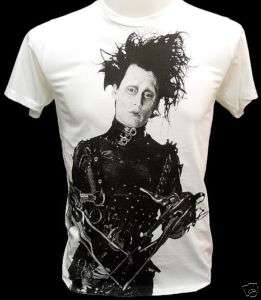 EDWARD SCISSORHANDS Johnny Depp VTG Rock T Shirt XL  