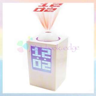 Digital Projector Ray LED Alarm Clock Time Projection  