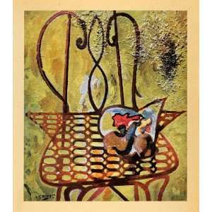  1956 Tipped In Print Georges Braque Chair Furniture Still 