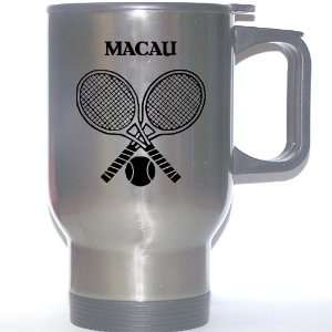    Macanese Tennis Stainless Steel Mug   Macau 