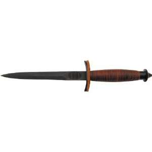  Paul Chen 2124 V 42 WWII Combat Dagger with Stacked Leather Washer 