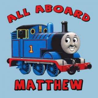Personalized THOMAS the Train Engine Colored T Shirts  
