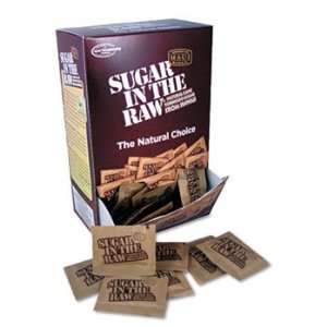  Unrefined Sugar Made From Sugar Cane, 200 Packets/Box 