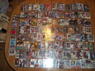 everything goes 271 mix sports cards up for bid each card is in its 