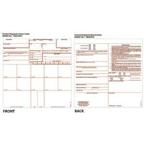  Criminal Fingerprint Record Cards, Our Criminal 