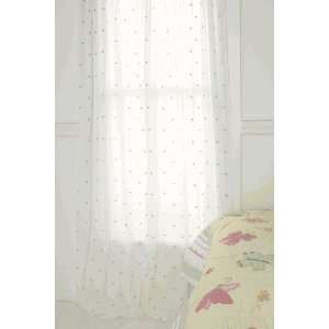    Blossom Dot Sheer Window Panel from Whistle & Wink