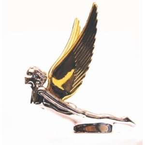   FLYING GODDESS Auto/Truck HOOD ORNAMENT~GOLD WINGS~Check IT Out