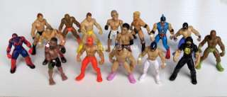WWE WWF Wrestling wrestlers JAKKS mini action figures toy random lot 