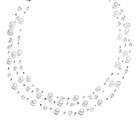Necklace Bracelet Earrings Set Swarovski Crystals Pearl  