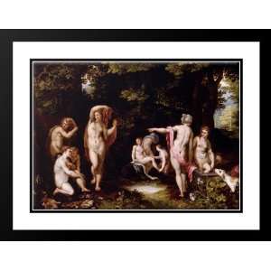  Brueghel, Jan the Elder 36x28 Framed and Double Matted 