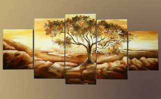 abstract art oil painting Tree open wealth modern landscape Home Decor 