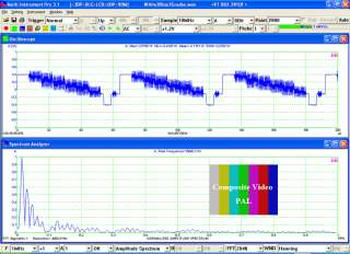 VT DSO 2810F PC USB Spectrum Analyzer Oscilloscope Signal Generator 