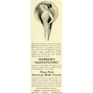   Women Corsets Garter Fashion   Original Print Ad