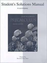   Precalculus, (0073360872), John Coburn, Textbooks   