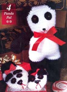 29B CROCHET PATTERN FOR Baby Toddler Panda Hooded Sweater, Bear Toy 