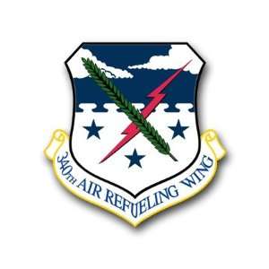  US Air Force 340th Air Refueling Wing Decal Sticker 3.8 6 