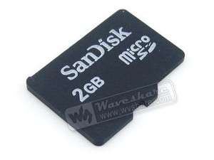 Micro SD Card 2GB H C Memory 2 G SD HC class MMC TF usage with 