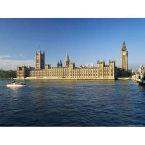The Houses of Parliament, Unesco World Heritage Site, Across the River 
